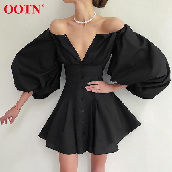 ootn off shoulder women mini dress button down lantern sleeve pleated tunic summer dress bodycon womens dresses elegant, Black;gray
ootn off shoulder women mini dress button down lantern sleeve pleated tunic summer dress bodycon womens dresses elegant, Black;gray