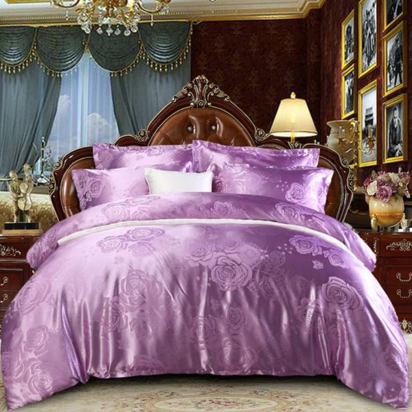 comfortable bedding set solid color bed linen duvet cover quilt sheet comforter luxury home textile jacquard 4pcs decor sets
comfortable bedding set solid color bed linen duvet cover quilt sheet comforter luxury home textile jacquard 4pcs decor sets