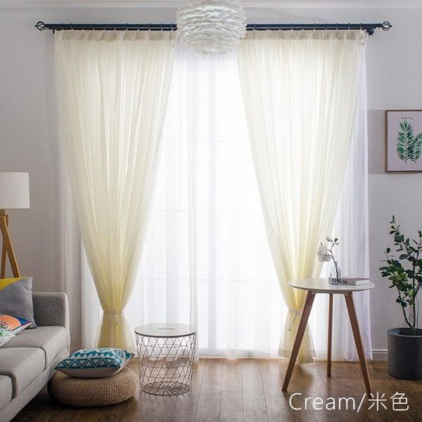 curtain & drapes modern style multi-color window screens solid color living room bedroom tulle decoration fashionable
curtain & drapes modern style multi-color window screens solid color living room bedroom tulle decoration fashionable