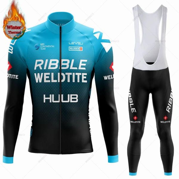 racing sets 2022 huub team winter thermal fleece long sleeve cycling jersey set mtb bicycle maillot ropa ciclismo bike clothing uniform, Black;blue
racing sets 2022 huub team winter thermal fleece long sleeve cycling jersey set mtb bicycle maillot ropa ciclismo bike clothing uniform, Black;blue