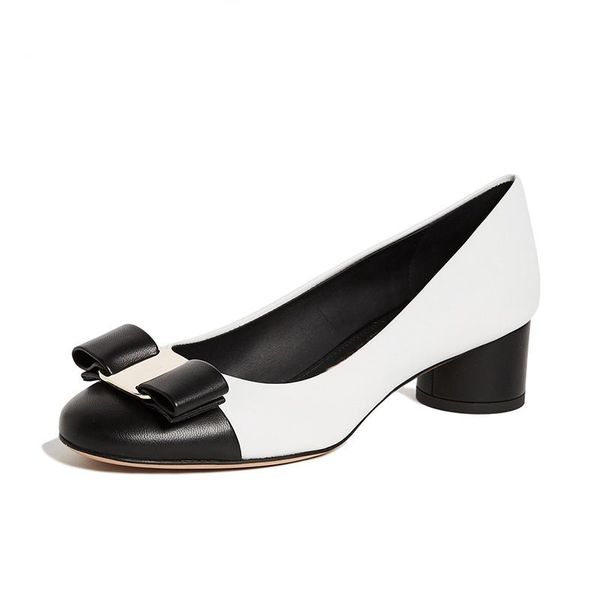 dress shoes original intention women cute white bow block heels cap pumps round toe slip-on for ladies classic mature size 4-16, Black
dress shoes original intention women cute white bow block heels cap pumps round toe slip-on for ladies classic mature size 4-16, Black