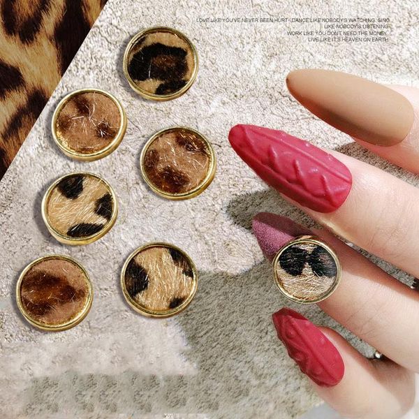 10pcs buttons design nail art decorations leopard amber stone pattern plush bukle jewelry ornaments uv manicure accessories1, Silver;gold
10pcs buttons design nail art decorations leopard amber stone pattern plush bukle jewelry ornaments uv manicure accessories1, Silver;gold