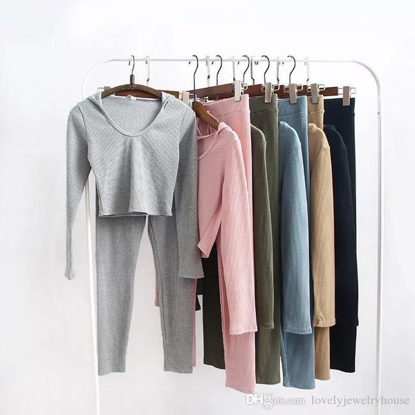 women's tracksuits 102413 2 piece set women long pant and knitted hoodie crop tee leggings autumn cotton suit hooded fitn, Gray
women's tracksuits 102413 2 piece set women long pant and knitted hoodie crop tee leggings autumn cotton suit hooded fitn, Gray