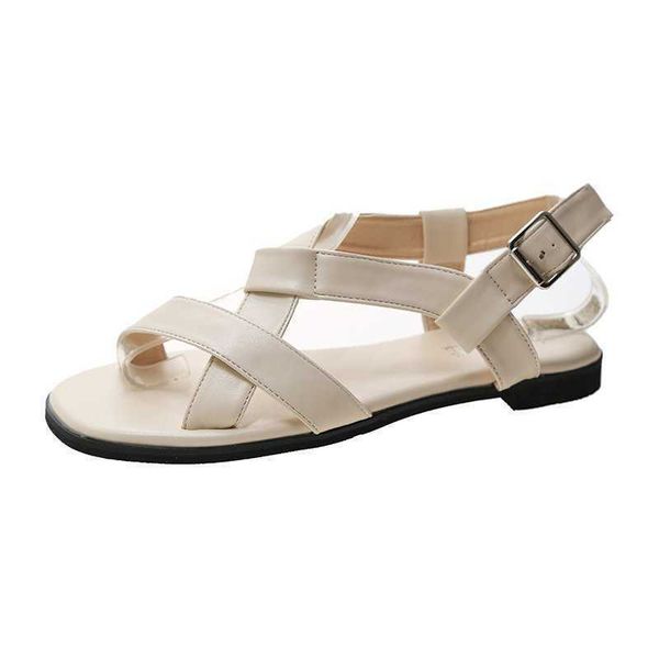 summer non-slip round head sandals retro female beach flat sandalias ladies woman designer open-toe casual women shoes 210611, Black
summer non-slip round head sandals retro female beach flat sandalias ladies woman designer open-toe casual women shoes 210611, Black