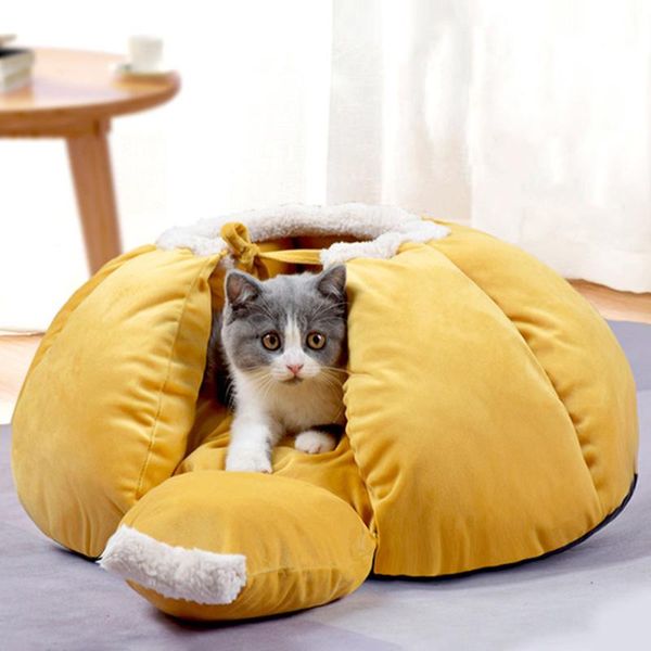 indoor pumpkin shape cat nest soft comfortable puppy house removable small dog bed cave winter warm pet sleeping mat with ribbon beds & furn
indoor pumpkin shape cat nest soft comfortable puppy house removable small dog bed cave winter warm pet sleeping mat with ribbon beds & furn