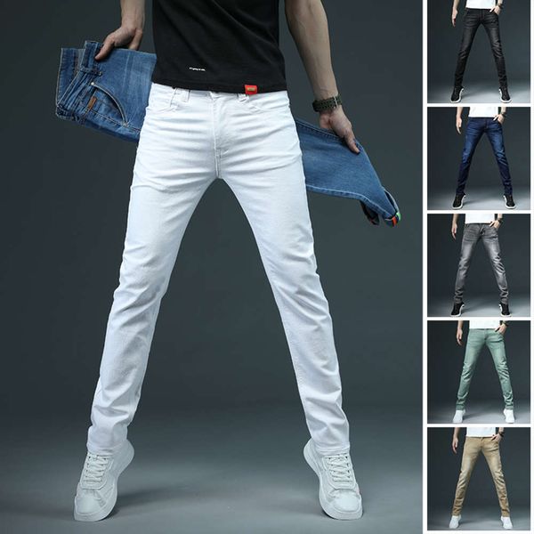 skinny new gentlemen white jeans fashion casual elastic cato slender denim broek male brand clothing black gray kaki, Blue
skinny new gentlemen white jeans fashion casual elastic cato slender denim broek male brand clothing black gray kaki, Blue