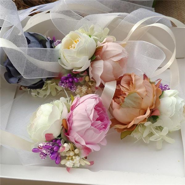 wedding decoration mariage rose wrist corsages hand flower silk lace pe foam artificial brides bridesmaid decorative flowers & wreaths
wedding decoration mariage rose wrist corsages hand flower silk lace pe foam artificial brides bridesmaid decorative flowers & wreaths