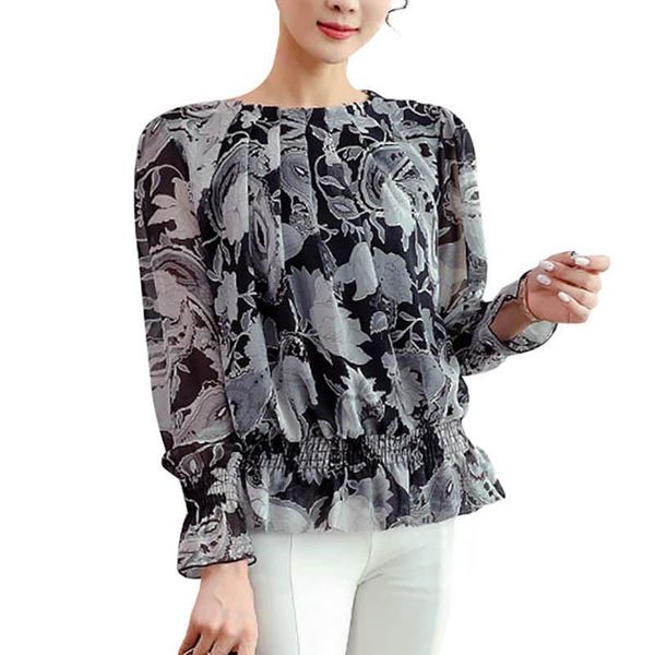 women's blouses & shirts arrival summer vintage versatile stand collar printed loose solid color lantern sleeve casual wild rewa, White
women's blouses & shirts arrival summer vintage versatile stand collar printed loose solid color lantern sleeve casual wild rewa, White
