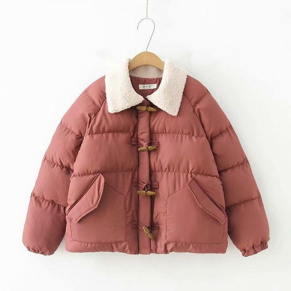 women's jackets sweet student lamb fur turn-down collar thick short cotton coat breadovercoat autumn winter, Black;brown
women's jackets sweet student lamb fur turn-down collar thick short cotton coat breadovercoat autumn winter, Black;brown