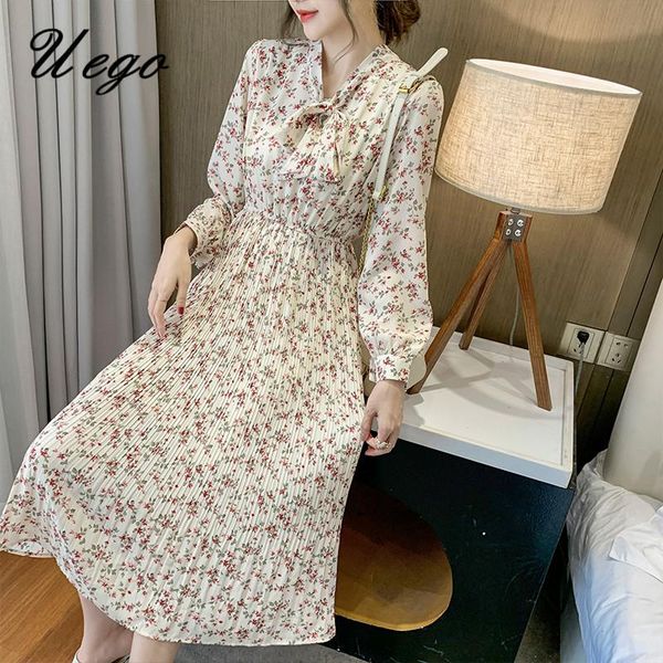 arrival soft chiffon pleated spring dress bow collar slim waist office lady work women autumn casual long dresses, Black;gray
arrival soft chiffon pleated spring dress bow collar slim waist office lady work women autumn casual long dresses, Black;gray