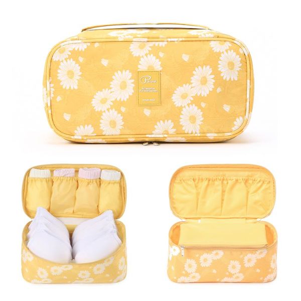 storage drawers travel underwear organiser, daisy yellow large capacity waterproof women ladies bra case pouch bag multiple pockets
storage drawers travel underwear organiser, daisy yellow large capacity waterproof women ladies bra case pouch bag multiple pockets