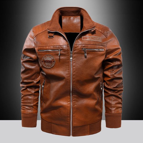 spring and autumn men motorcycle clothing plus velvet warm and windproof racing suit pu leather jacket tide jacket coat, Black
spring and autumn men motorcycle clothing plus velvet warm and windproof racing suit pu leather jacket tide jacket coat, Black