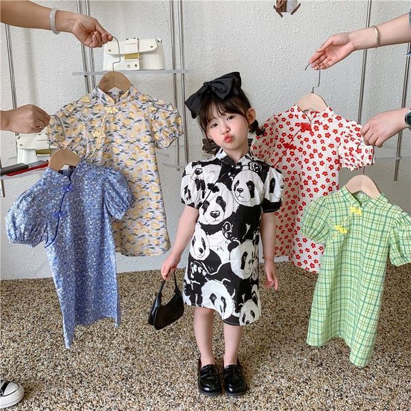 ethnic clothing kids cheongsam chinese vintage summer cute style thin long dresses puff sleeve slim soft fashion printing traditional, Red
ethnic clothing kids cheongsam chinese vintage summer cute style thin long dresses puff sleeve slim soft fashion printing traditional, Red
