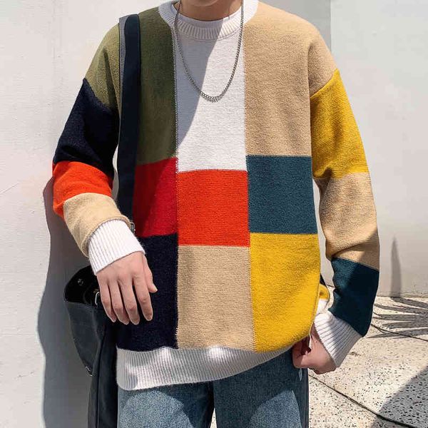 men's sweaters retro knitting sweater, women's winter clothes 5awo, White;black
men's sweaters retro knitting sweater, women's winter clothes 5awo, White;black