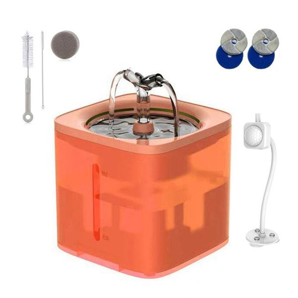 cat bowls & feeders automatic water fountain with faucet dog dispenser transparent drinkers for cats pet drinking bowl filter feeder
cat bowls & feeders automatic water fountain with faucet dog dispenser transparent drinkers for cats pet drinking bowl filter feeder
