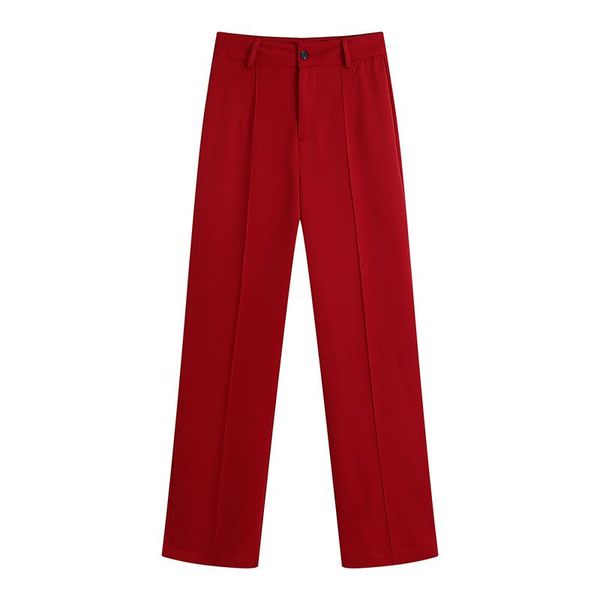 women's pants & capris women vintage high waist zipper chic fashion side pockets straight female trousers formal wear suit, Black;white
women's pants & capris women vintage high waist zipper chic fashion side pockets straight female trousers formal wear suit, Black;white