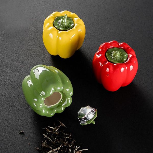 pepper shape ceramic tea pot sealed storage tank table decoration container kitchen seasoning porcelain jar bottles & jars
pepper shape ceramic tea pot sealed storage tank table decoration container kitchen seasoning porcelain jar bottles & jars