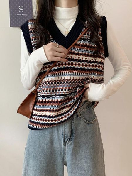 women's sweaters cmaz 2021 autumn winte sweater women knitted pullover korean style cardigan soft warm pull thick outwear, White;black
women's sweaters cmaz 2021 autumn winte sweater women knitted pullover korean style cardigan soft warm pull thick outwear, White;black