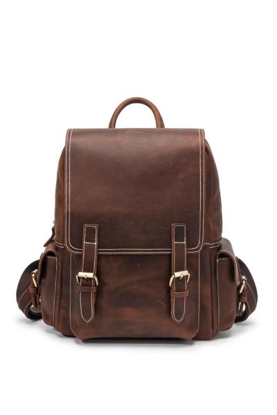 backpack genuine leather crazy horse handmade men backpacks designer vintage classic cowhide casual rucksack
backpack genuine leather crazy horse handmade men backpacks designer vintage classic cowhide casual rucksack