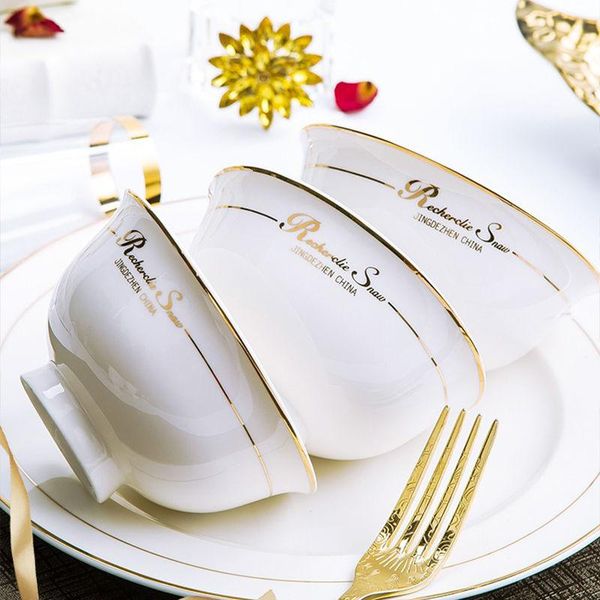 bowls 5 pieces anti-scalding tall bowl jingdezhen ceramic dinner rice bone china tableware instant noodles dishes soup
bowls 5 pieces anti-scalding tall bowl jingdezhen ceramic dinner rice bone china tableware instant noodles dishes soup