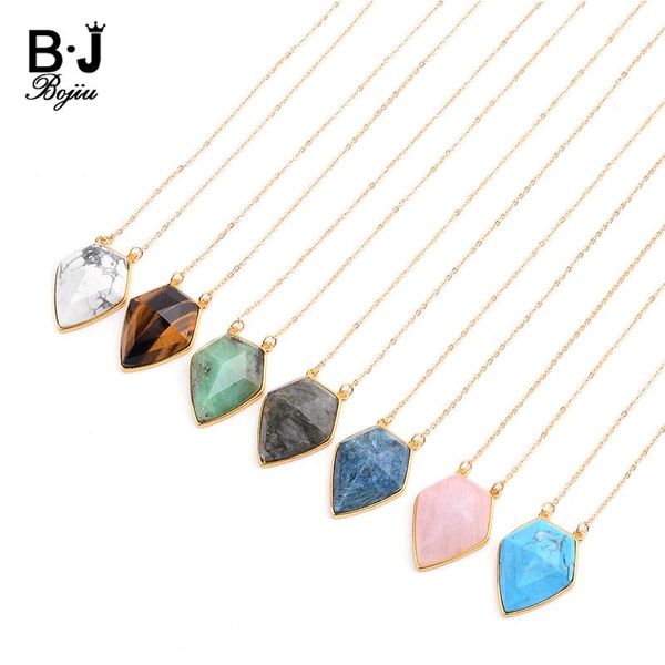 pendant necklaces bojiu natural agates stone gold-color short chain women adjustable chokers necklace statement jewelry nks214, Silver
pendant necklaces bojiu natural agates stone gold-color short chain women adjustable chokers necklace statement jewelry nks214, Silver