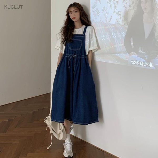 women's jeans korean version 2021 summer foreign style denim strap skirt for women, Blue
women's jeans korean version 2021 summer foreign style denim strap skirt for women, Blue