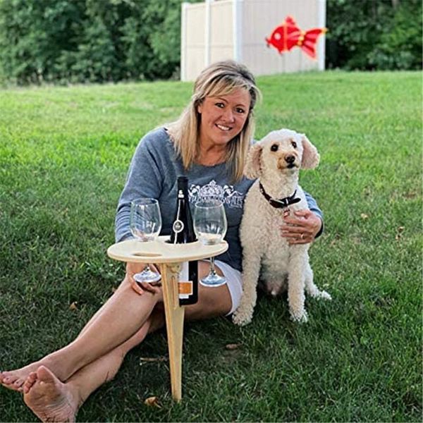 camp furniture outdoor portable wine table with foldable round deskwooden picnic easy to carry red glass decoration 1 pcs
camp furniture outdoor portable wine table with foldable round deskwooden picnic easy to carry red glass decoration 1 pcs