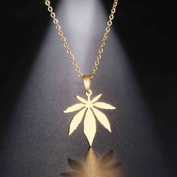 stainless steel necklace for women man maple leaf choker pendant engagement jewelry, Silver
stainless steel necklace for women man maple leaf choker pendant engagement jewelry, Silver