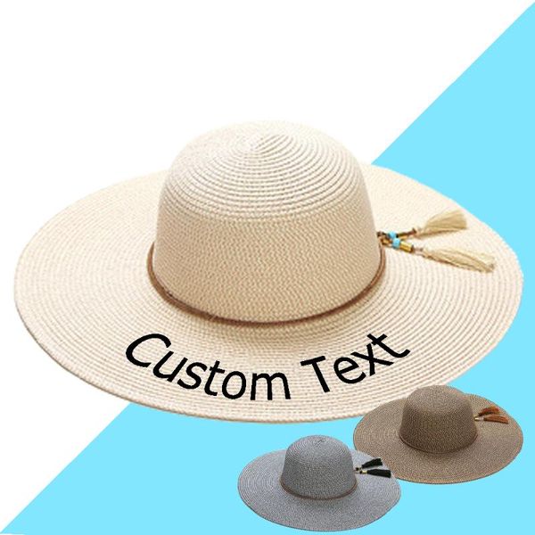 wide brim hats embroidery custom logo ladies sun fedora small bee straw hat retro braided female sunshade beach cap panama, Blue;gray
wide brim hats embroidery custom logo ladies sun fedora small bee straw hat retro braided female sunshade beach cap panama, Blue;gray