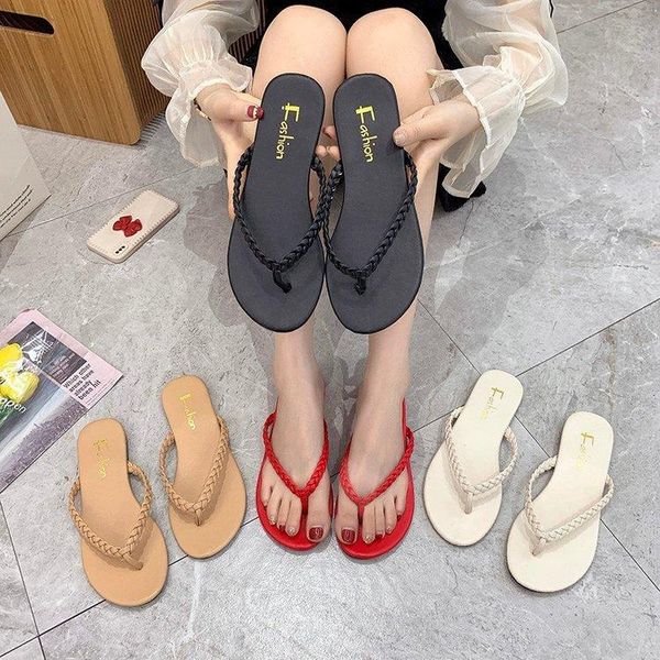 slippers rubber flip flops female shoes flat slides fashion low hawaiian 2021 luxury summer fabric pu hoof heels rome rubb, Black
slippers rubber flip flops female shoes flat slides fashion low hawaiian 2021 luxury summer fabric pu hoof heels rome rubb, Black