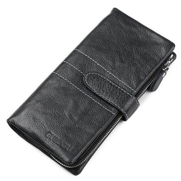 brand 100% genuine oil wax cowhide leather men long bifold wallet purse vintage designer male carteira, Red;black
brand 100% genuine oil wax cowhide leather men long bifold wallet purse vintage designer male carteira, Red;black