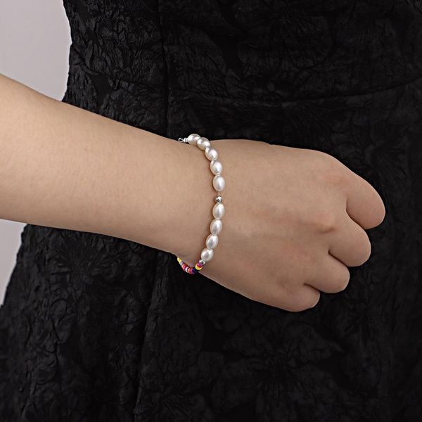 link, chain bohemia women bracelet colorful rice beads bracelets woman artificial pearl shiny bangles fashion silver color alloy brincos, Black
link, chain bohemia women bracelet colorful rice beads bracelets woman artificial pearl shiny bangles fashion silver color alloy brincos, Black