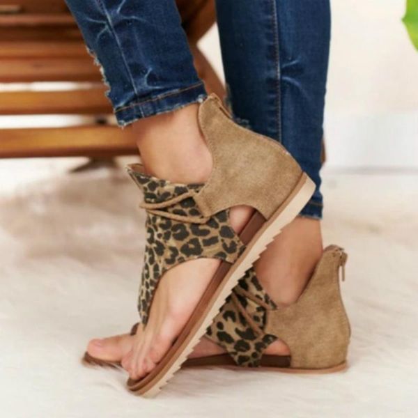 dress shoes women sandals leopard pattern large size zebra rome women's anti-slip selling wedges summer casual, Black 
dress shoes women sandals leopard pattern large size zebra rome women's anti-slip selling wedges summer casual, Black