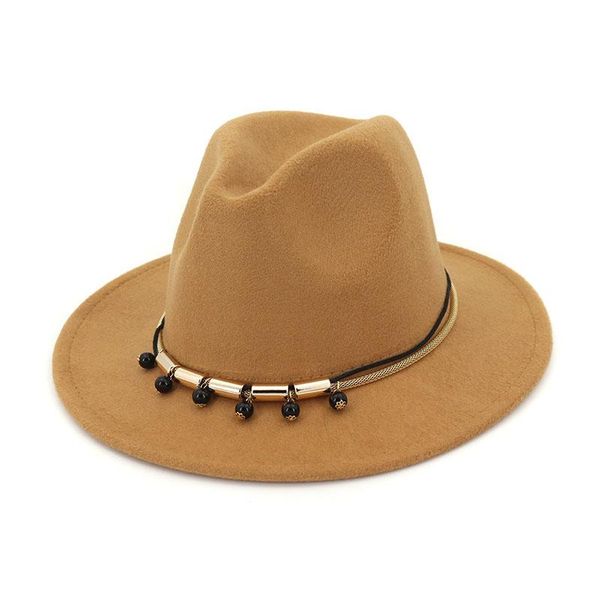 wide brim hats autumn winter women's cap classic european american jazz hat for men fedoras black felt fashion 2021 rhinestone couples, Blue;gray
wide brim hats autumn winter women's cap classic european american jazz hat for men fedoras black felt fashion 2021 rhinestone couples, Blue;gray
