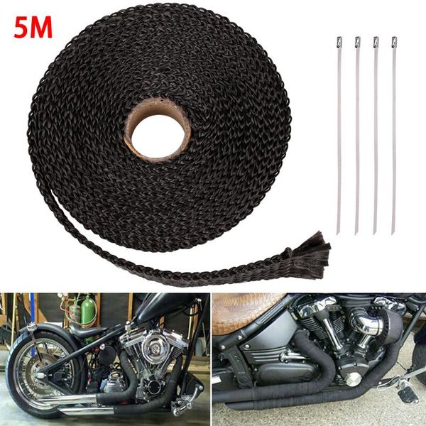 motorcycle exhaust thermal tape header heat wrap manifold insulation roll resistant stainless ties muffler system
motorcycle exhaust thermal tape header heat wrap manifold insulation roll resistant stainless ties muffler system