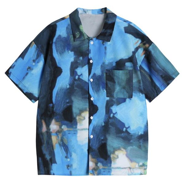 women's blouses & shirts zcsmll oil painting print short-sleeved shirt street fashion brand personality loose big size t-shirt women 20, White
women's blouses & shirts zcsmll oil painting print short-sleeved shirt street fashion brand personality loose big size t-shirt women 20, White