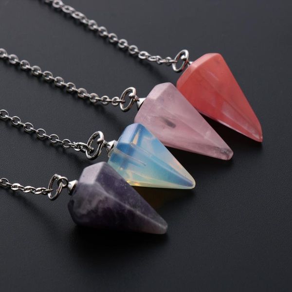 decorative objects & figurines 1pcs natural stone reiki pendulum pendant healing crystal amulet gemstone rock hexagon pyramid rose quartz am
decorative objects & figurines 1pcs natural stone reiki pendulum pendant healing crystal amulet gemstone rock hexagon pyramid rose quartz am