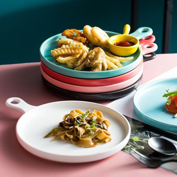 handle ceramic creative plate nordic style baking at home snack western cuisine dessert pasta bowls
handle ceramic creative plate nordic style baking at home snack western cuisine dessert pasta bowls