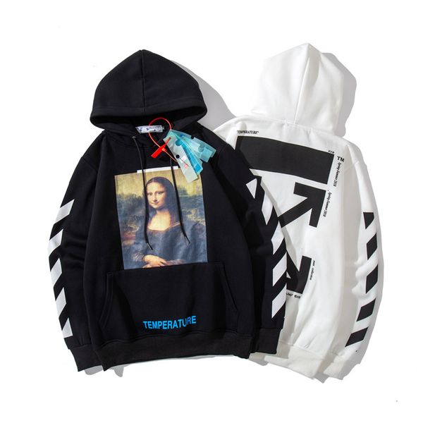 print off lisa style mona hoodie sweater fashion brand men's and women's loose plush jacket, Black
print off lisa style mona hoodie sweater fashion brand men's and women's loose plush jacket, Black
