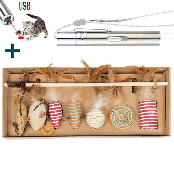 cat toys funny training 8pcs sets lovely feather gift wood stick mint fish interactive pet usb flash light pointer penteaser
cat toys funny training 8pcs sets lovely feather gift wood stick mint fish interactive pet usb flash light pointer penteaser