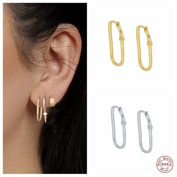 hoop & huggie aide 925 sterling silver irregular geometric oval earrings for women circle wedding party gift fine jewelry, Golden;silver
hoop & huggie aide 925 sterling silver irregular geometric oval earrings for women circle wedding party gift fine jewelry, Golden;silver