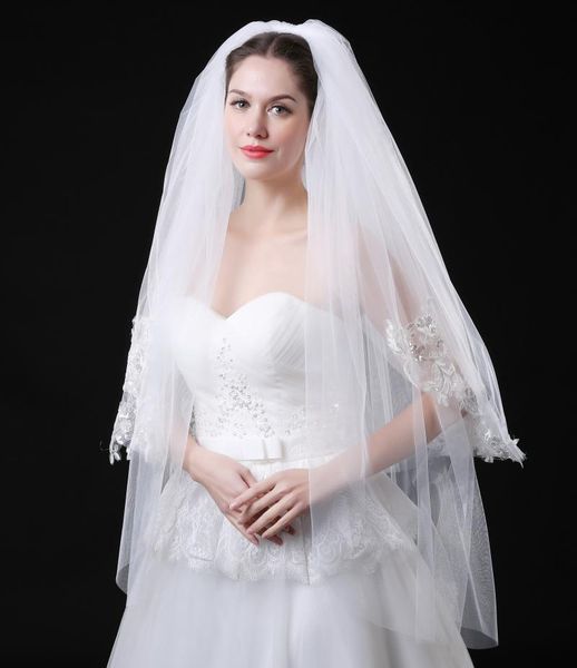 bridal veils real po1.5 meter white wedding short two layer veil appliques edge accessories 2021, Black
bridal veils real po1.5 meter white wedding short two layer veil appliques edge accessories 2021, Black