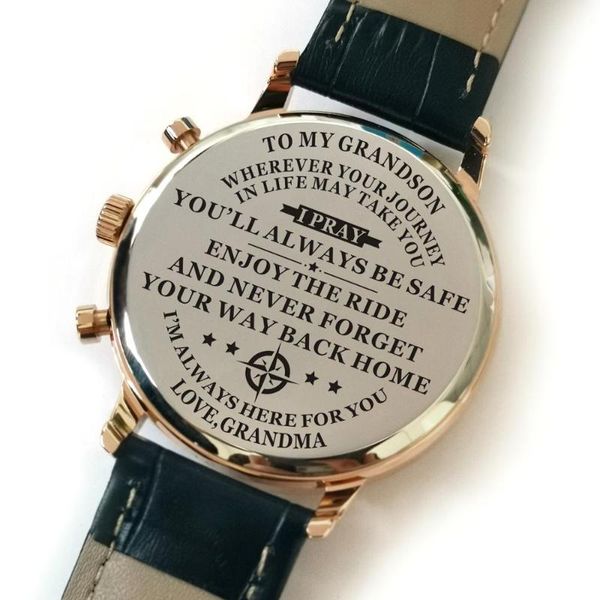 wristwatches to my grandson fashion luxury 30m waterproof men watch leather strap birthday graduation military anniversary gifts from grandm, Slivery;brown
wristwatches to my grandson fashion luxury 30m waterproof men watch leather strap birthday graduation military anniversary gifts from grandm, Slivery;brown