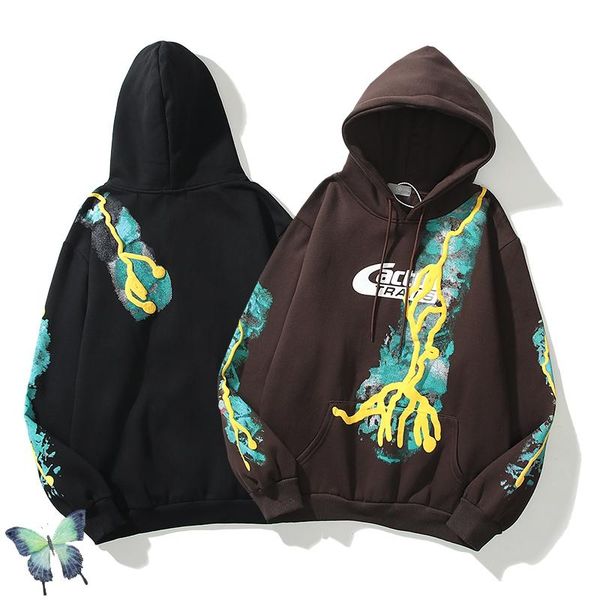 men's hoodies & sweatshirts travis scolightning print hoody scoplus velvet men women loose high street washed, Black
men's hoodies & sweatshirts travis scolightning print hoody scoplus velvet men women loose high street washed, Black