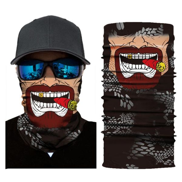 scarves bandana funny printed cycling motorcycle head scarf neck sunscreen warmer face mask ski balaclava headband, Blue;gray
scarves bandana funny printed cycling motorcycle head scarf neck sunscreen warmer face mask ski balaclava headband, Blue;gray