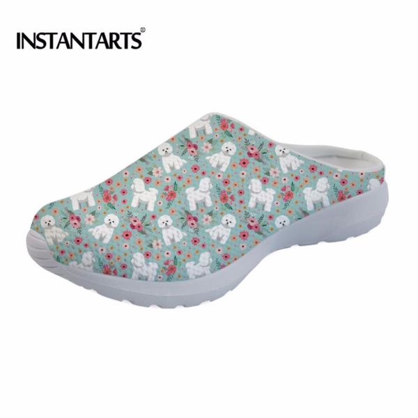 bichon frise flower sandals women summer air mesh beach flat water shoes cute dog floral female slip on slippers, Black
bichon frise flower sandals women summer air mesh beach flat water shoes cute dog floral female slip on slippers, Black