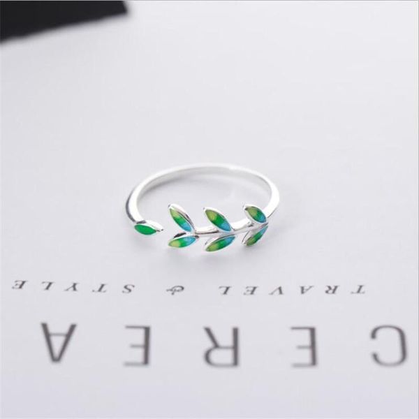 cluster rings 2021 trend korean fashion green leaves dripping oil atmosphere creative leaf women's ring temperament all-match for girls, Golden;silver
cluster rings 2021 trend korean fashion green leaves dripping oil atmosphere creative leaf women's ring temperament all-match for girls, Golden;silver