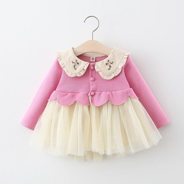 spring infants long sleeve gauze princess cute dress fashion casual cool baby girls embroidery child girl's dresses, Red;yellow
spring infants long sleeve gauze princess cute dress fashion casual cool baby girls embroidery child girl's dresses, Red;yellow