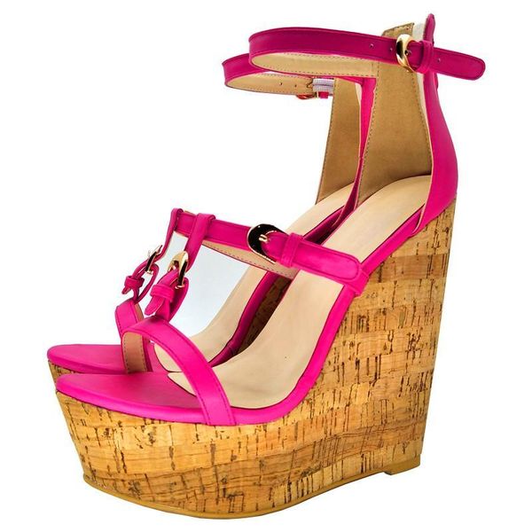 original intention wedges bukle strap fashion open toe platform women sandals ladies party rose red high heels shoes kow1, Black
original intention wedges bukle strap fashion open toe platform women sandals ladies party rose red high heels shoes kow1, Black