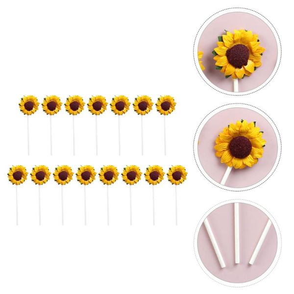 other festive & party supplies 15pcs sunflower cake ers birthday adornment unique decorative prop
other festive & party supplies 15pcs sunflower cake ers birthday adornment unique decorative prop